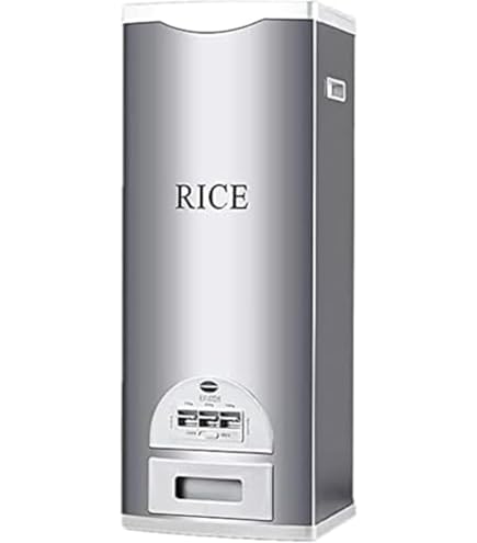 Amazon｜エムケー 計量米びつ 【Rice Ace】 米容量33kg スリムタイプ
